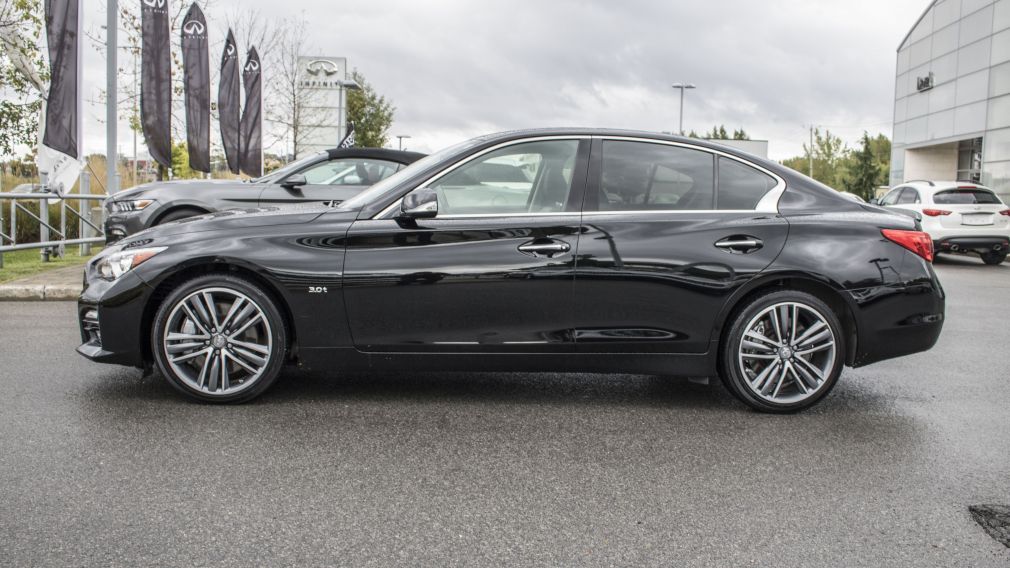 2017 Infiniti Q50 AWD SPORT NAVI TOIT OUVRANT #3