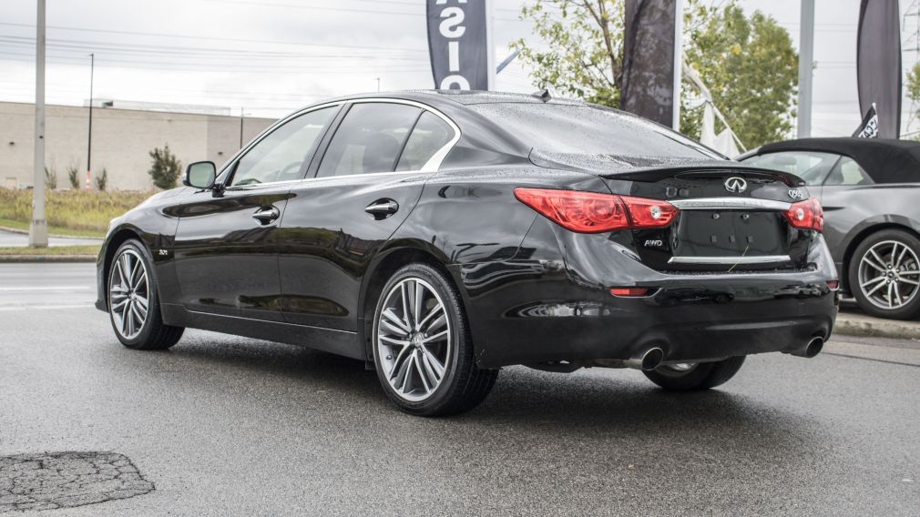 2017 Infiniti Q50 AWD SPORT NAVI TOIT OUVRANT #4