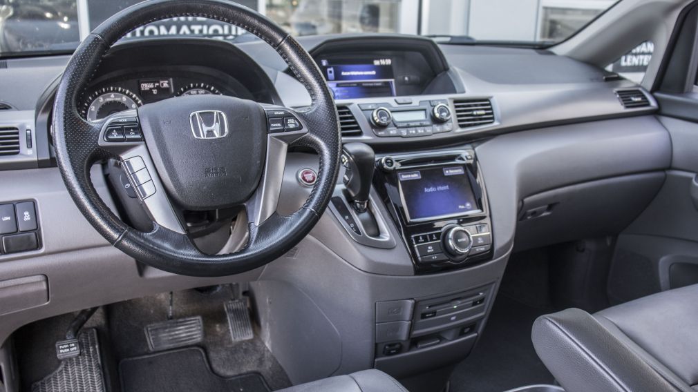 2015 Honda Odyssey EX-L GPS Sunroof Cuir-Chauf Bluetooth Camera #11