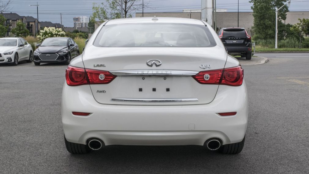 2016 Infiniti Q50 2.0t AWD Sunroof GPS Cuir-Chauffant Camera #3