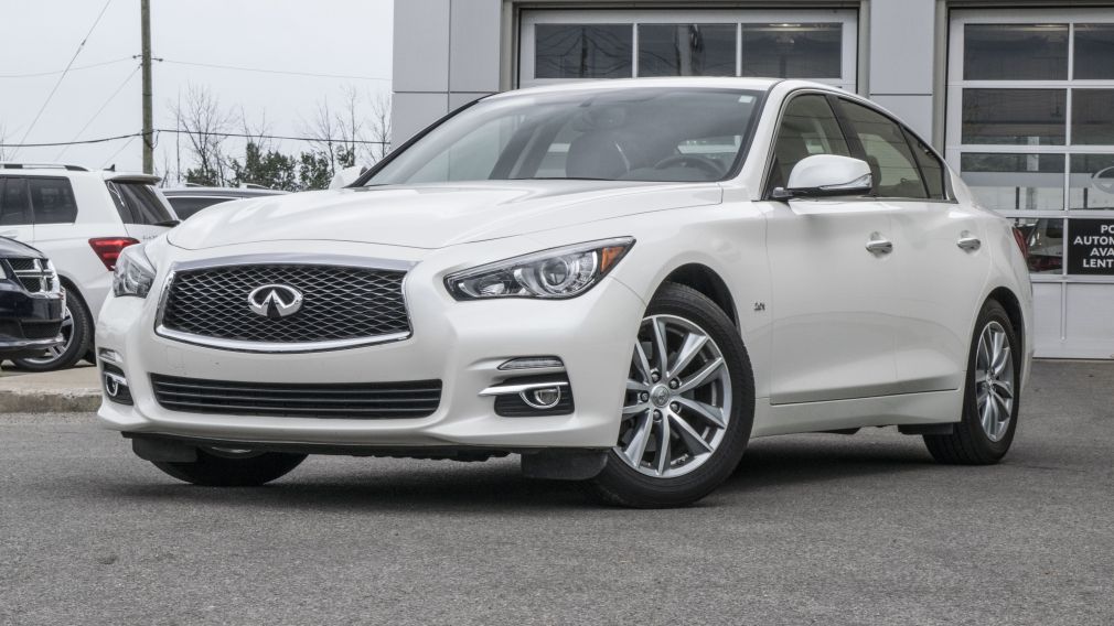 2016 Infiniti Q50 2.0t AWD Sunroof GPS Cuir-Chauffant Camera #0