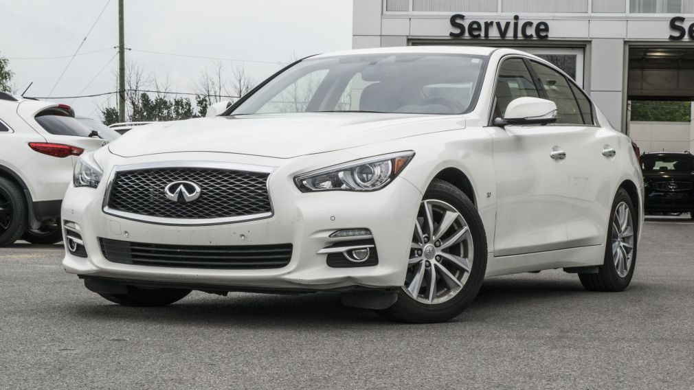 2015 Infiniti Q50 Tech AWD GPS Sunroof Cuir-Chauffant Camera USB #0