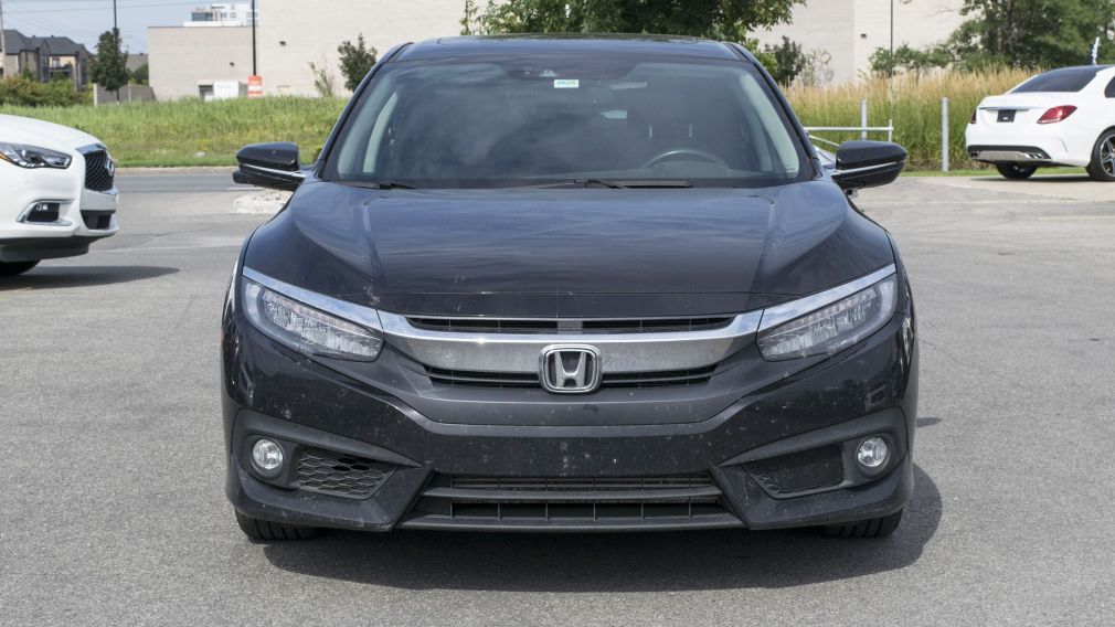 2016 Honda Civic Touring CVT Sunroof GPS Cuir-Chauf Bluetooth Cam #2