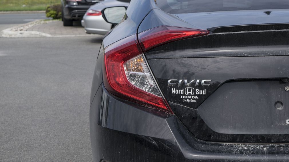 2016 Honda Civic Touring CVT Sunroof GPS Cuir-Chauf Bluetooth Cam #5