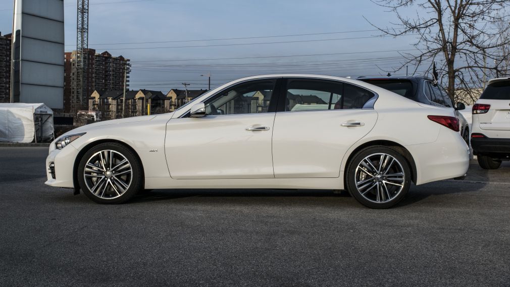 2017 Infiniti Q50 3.0t SPORT AWD 300HP MAG  19'' BOSE NAV #2