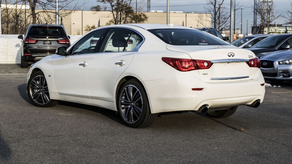 2017 Infiniti Q50 3.0t SPORT AWD 300HP MAG  19'' BOSE NAV #4