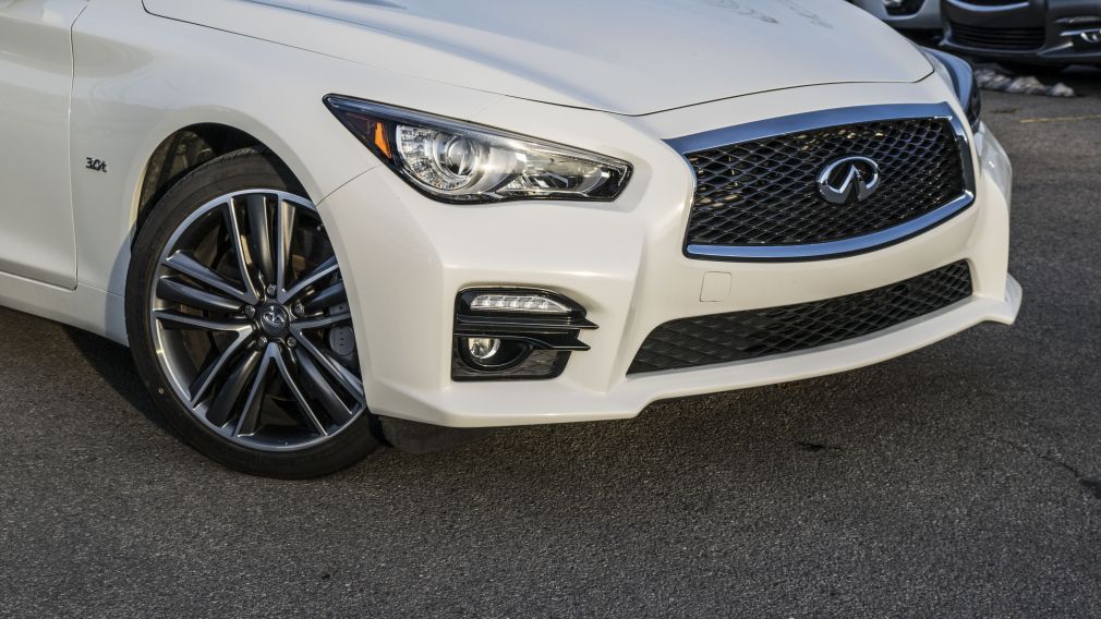 2017 Infiniti Q50 3.0t SPORT AWD 300HP MAG  19'' BOSE NAV #29