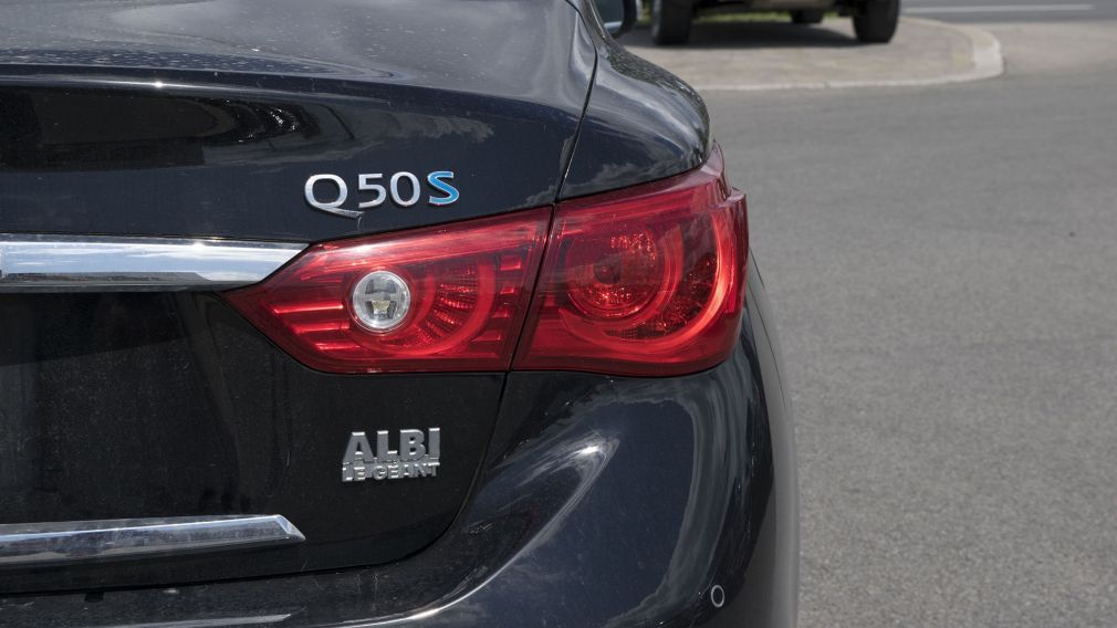 2014 Infiniti Q50 Sport Hybrid AWD Sunroof GPS Cuir-Chauf Bluetooth #7