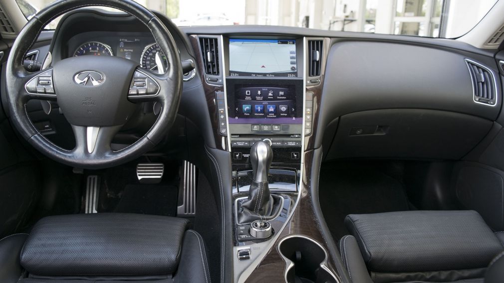 2014 Infiniti Q50 Sport Hybrid AWD Sunroof GPS Cuir-Chauf Bluetooth #13