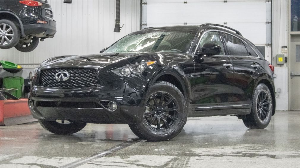 2017 Infiniti QX70 Sport mag 21'' NOIR siege sport ventilé #0