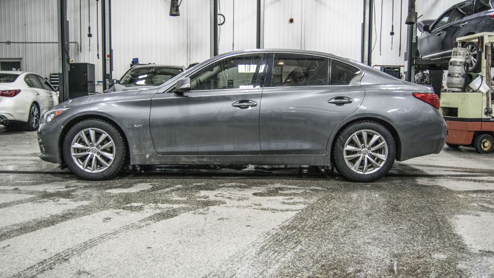 2017 Infiniti Q50 3.0t LUXE NAV cuir cam RECUL 300 HP #3