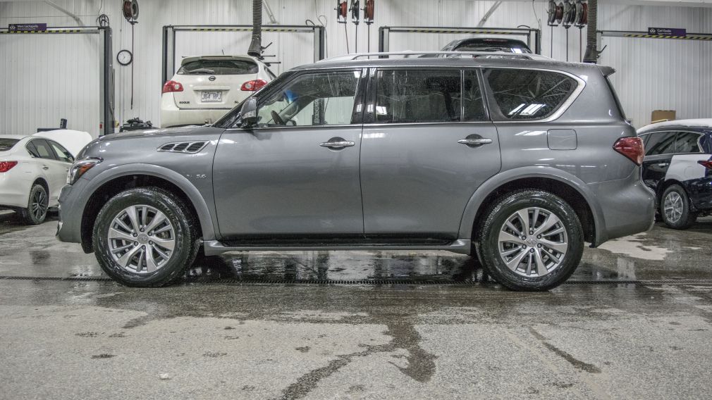 2017 Infiniti QX80 4WD 8 passager NAVI BOSE CUIR TOIT #3