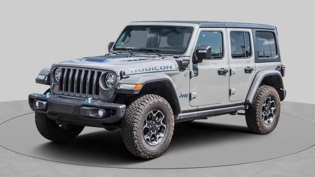 2022 Jeep Wrangler Unlimited Unlimited Rubicon 4x4 4XE HYBRIDE GROUPE REMORQUAG #4