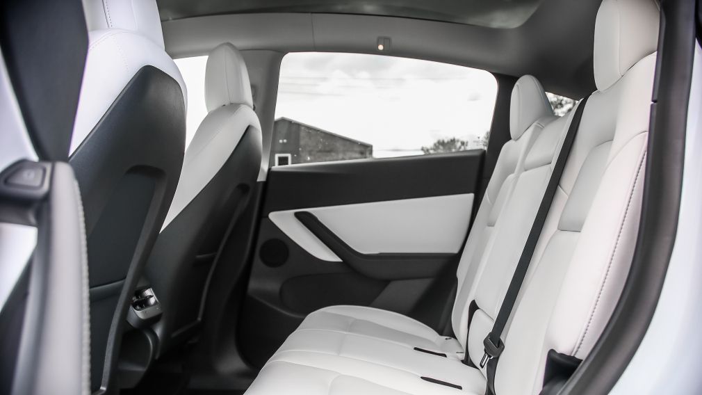 2022 Tesla Model Y Performance INTERIEUR CUIR BLANC LUXURY #19