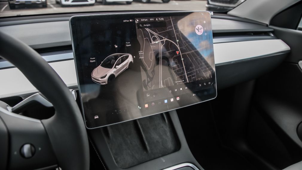 2022 Tesla Model Y Performance INTERIEUR CUIR BLANC LUXURY #15