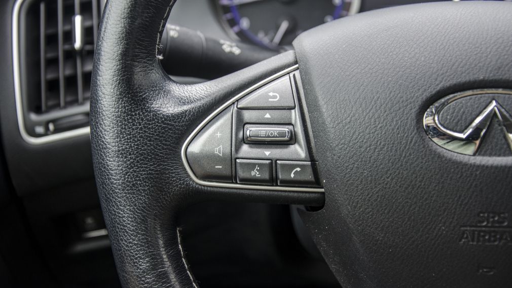 2015 Infiniti Q50 AWD Auto GPS Cuir-Chauf Bluetooth Camera MP3/USB #16