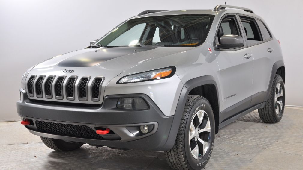 2014 Jeep Cherokee Trailhawk 4X4 GPS Panoramique Cuir Bluetooth #17