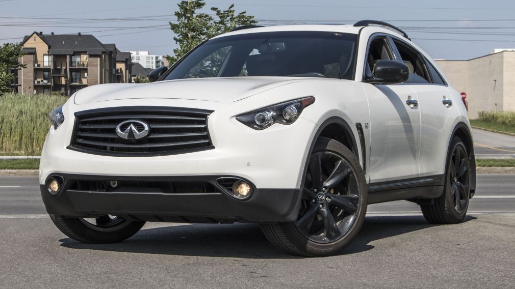 2016 Infiniti QX70 Sport AWD Toit GPS Cuir-Ventiler Bluetooth 360Cam #0