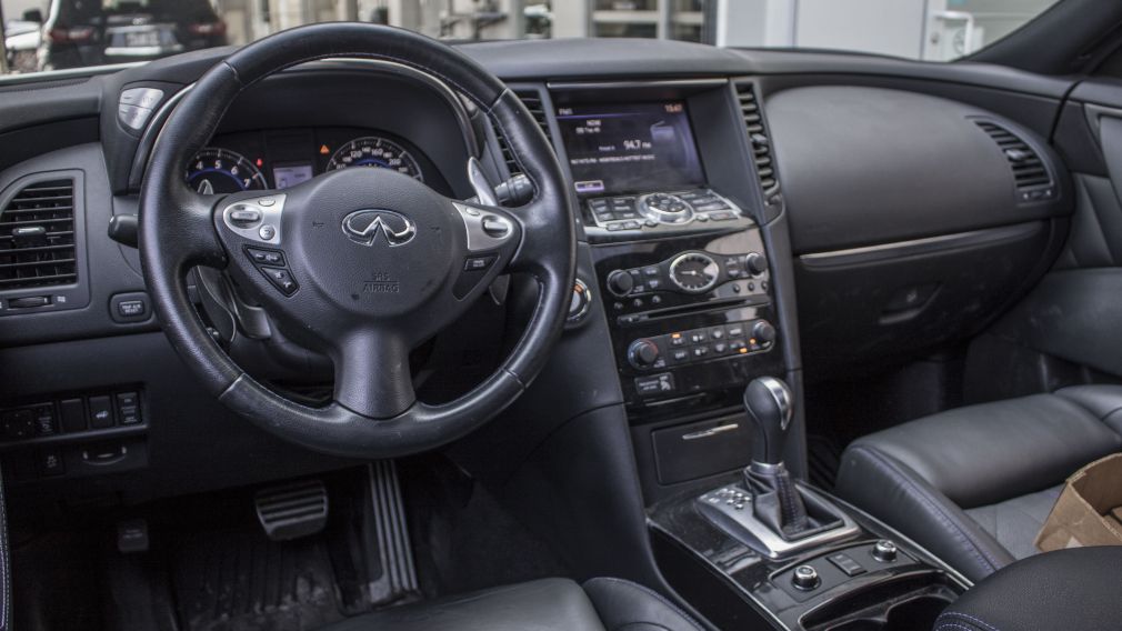 2016 Infiniti QX70 Sport AWD Toit GPS Cuir-Ventiler Bluetooth 360Cam #10