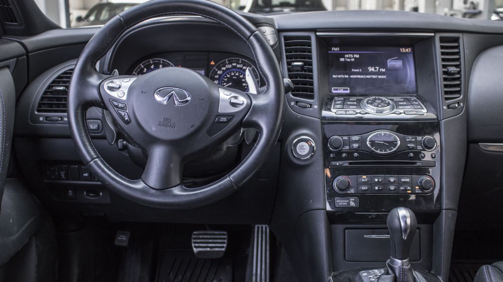2016 Infiniti QX70 Sport AWD Toit GPS Cuir-Ventiler Bluetooth 360Cam #10