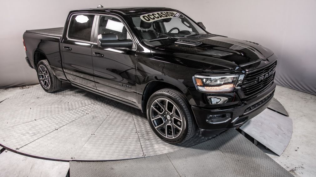 2019 Ram 1500 Sport 4x4 toit panoramique cuir marchepieds électr #0