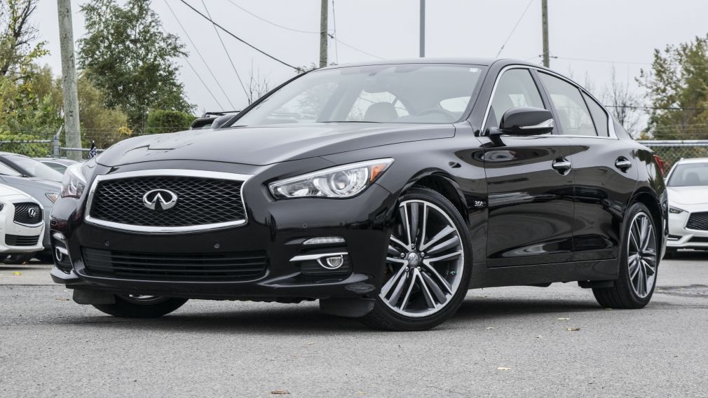 2016 Infiniti Q50 TECHNOLOGIE TOIT CAMERA 360 BOSE AIDE A LA CONDUIT #0