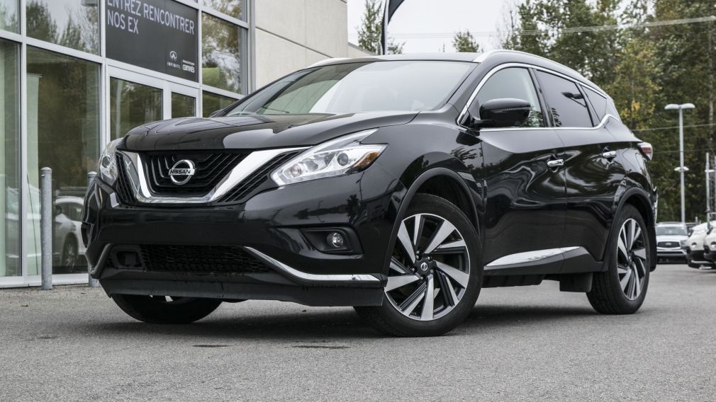 2017 Nissan Murano Platinum awd NOIR MAG 20'' PANO #0