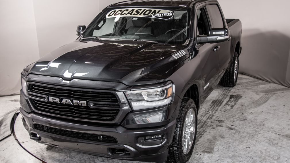 2019 Ram 1500 Big Horn 4X4 CREW MAGS CHROME HEMI ÉCRAN 8.4 #5