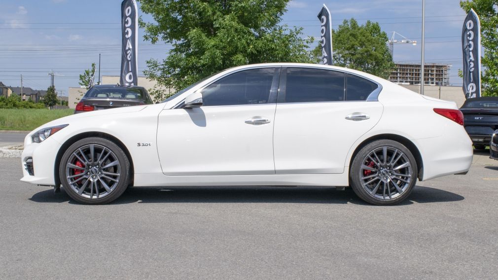 2017 Infiniti Q50 3.0t Red Sport 400HP MAG  19'' NAVI #4