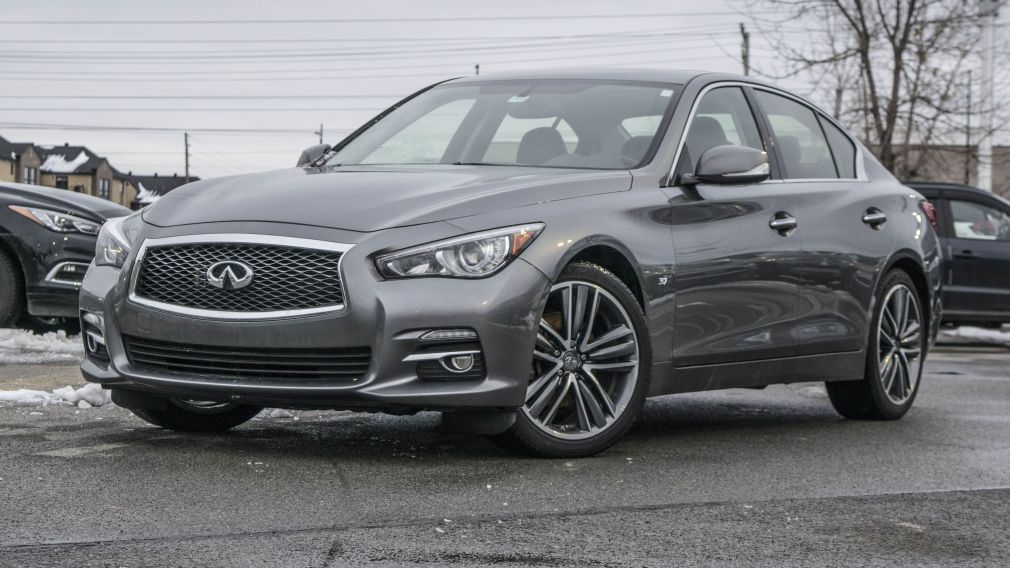 2015 Infiniti Q50 AWD LIMITED NAVI BOSE MAG 19'' SPORT #0