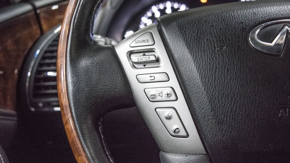 2015 Infiniti QX80 4WD 7-Passenger  TECH NAVI DVD MAG 22'' #12