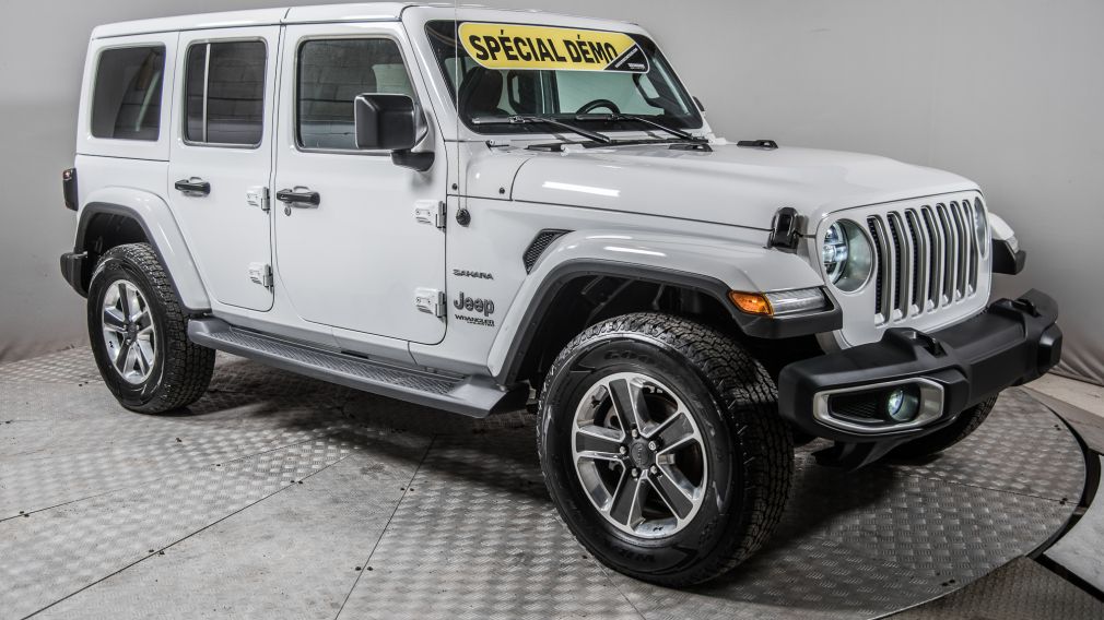 2019 Jeep Wrangler Unlimited Sahara cuir 2 toits navigation GROUPE REMORQUAGE #0