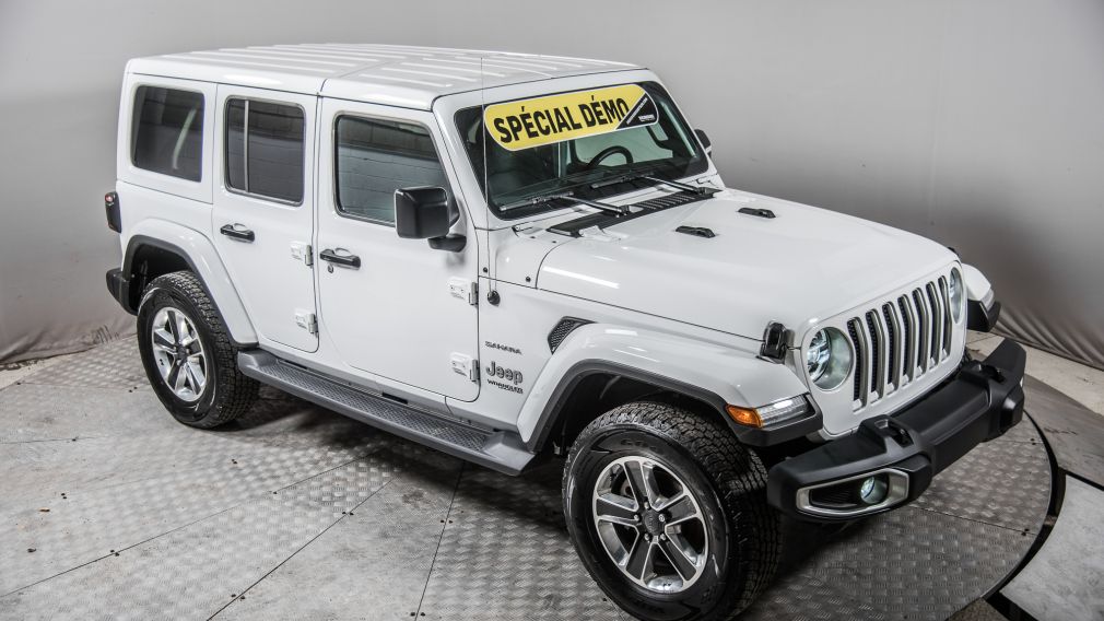 2019 Jeep Wrangler Unlimited Sahara cuir 2 toits navigation GROUPE REMORQUAGE #2