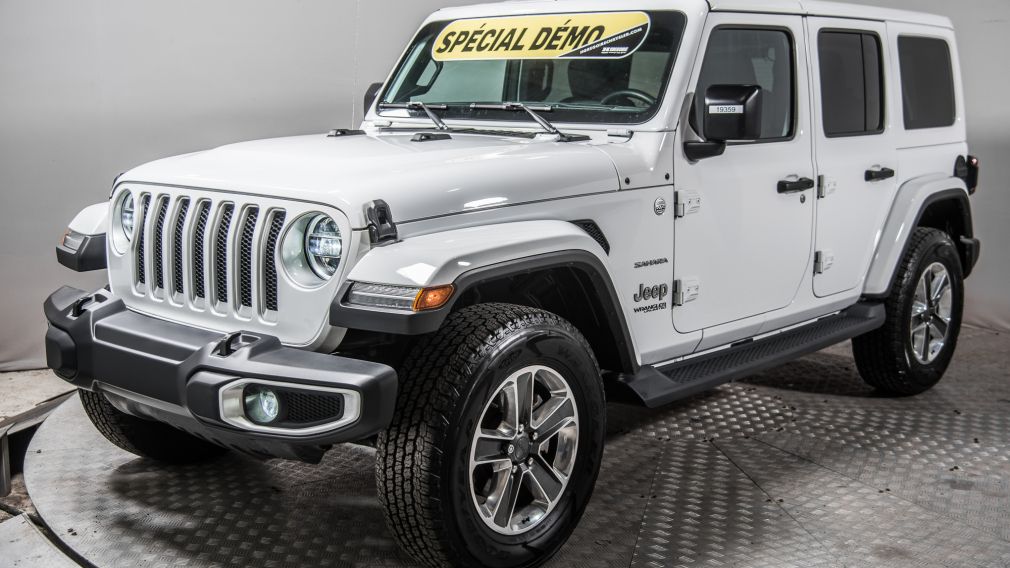 2019 Jeep Wrangler Unlimited Sahara cuir 2 toits navigation GROUPE REMORQUAGE #5