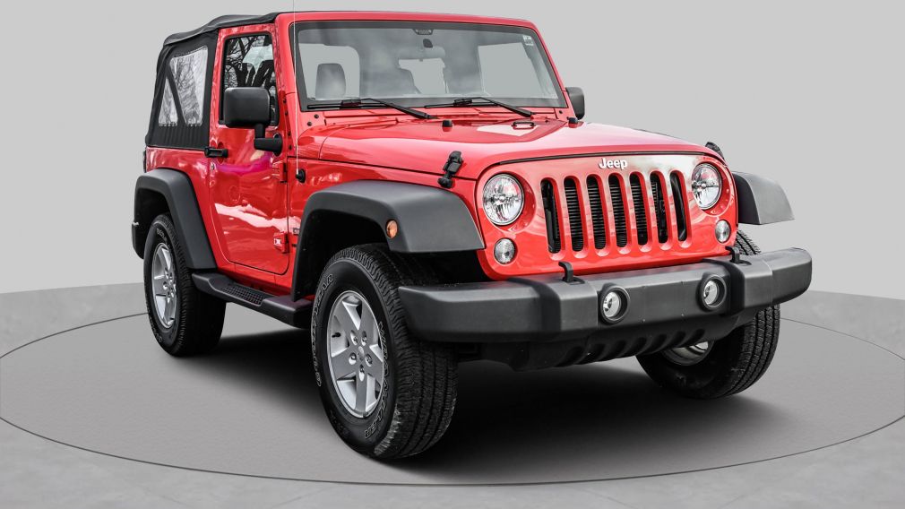 2018 Jeep Wrangler Sport 4x4 AUTOMATIQUE AIR CLIMATISÉ #0