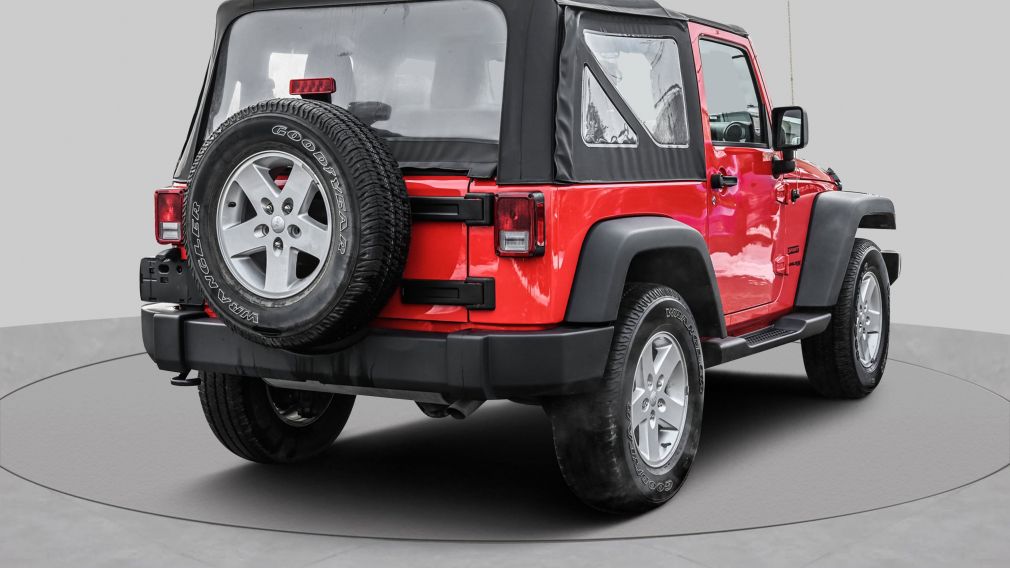 2018 Jeep Wrangler Sport 4x4 AUTOMATIQUE AIR CLIMATISÉ #7