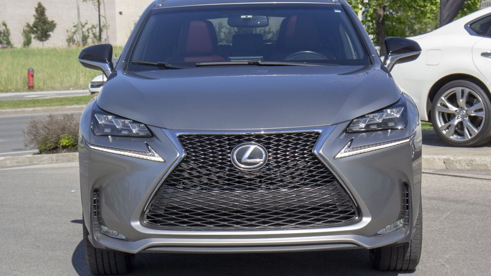 2016 Lexus NX 200T AWD FSPORT CUIR ROUGE PANO #3