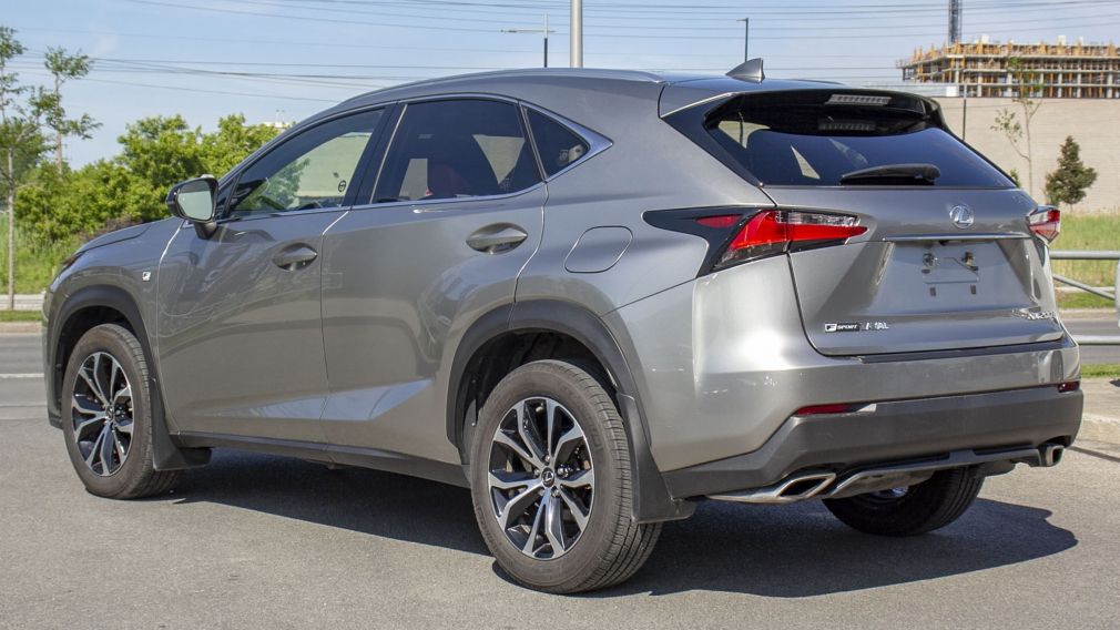 2016 Lexus NX 200T AWD FSPORT CUIR ROUGE PANO #5