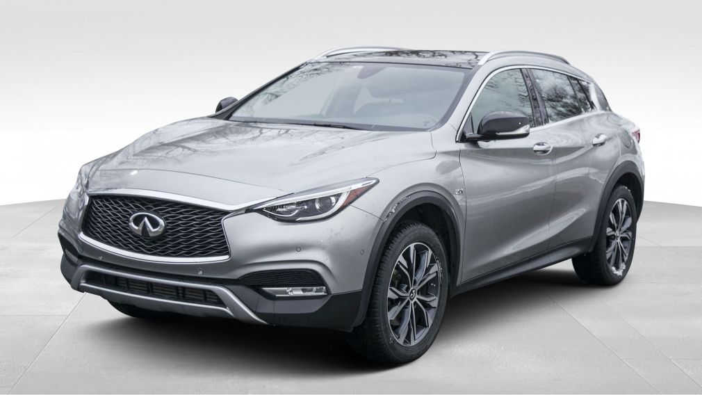 2018 Infiniti QX30 AWD premium NAVI CUIR CAM RECUL PANO #3