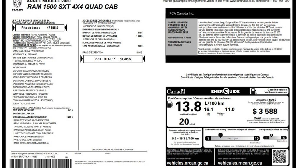 2020 Ram 1500 Tradesman 4x4 Quad Cab 6'4" Box HEMI HITCH #32