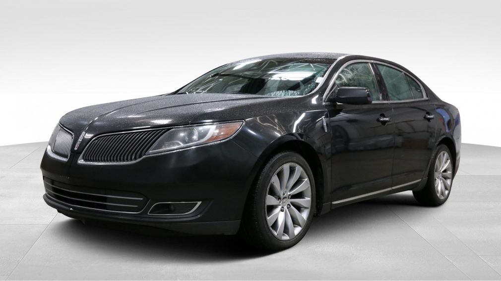 2015 Lincoln MKS 4dr Sdn 3.7L AWD cuir #3