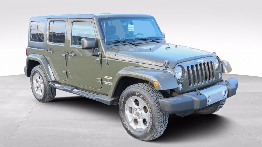 2015 Jeep Wrangler Unlimited SAHARA 2 TOITS | V6 - 4X4 - BLUETOOTH - A/C #0