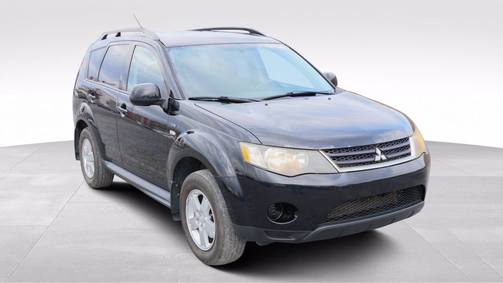 2009 Mitsubishi Outlander LS V6 AWD | ECONO - MAGS - COMM. VOLANT - BANC CHA #0