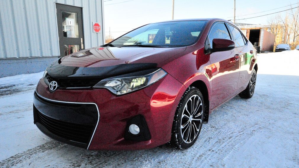 2015 Toyota Corolla S AUTO AC GR ELEC CAMÉRA DE RECULE TOIT #3