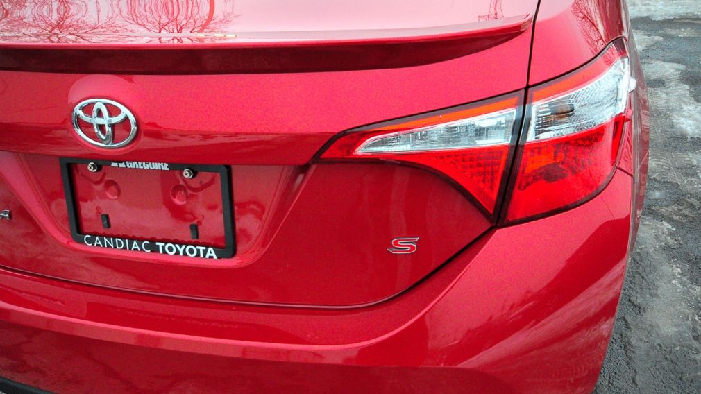 2014 Toyota Corolla S | MANUELLE - CUIR - FOGS - SIEGES CHAUF - CAMERA #10