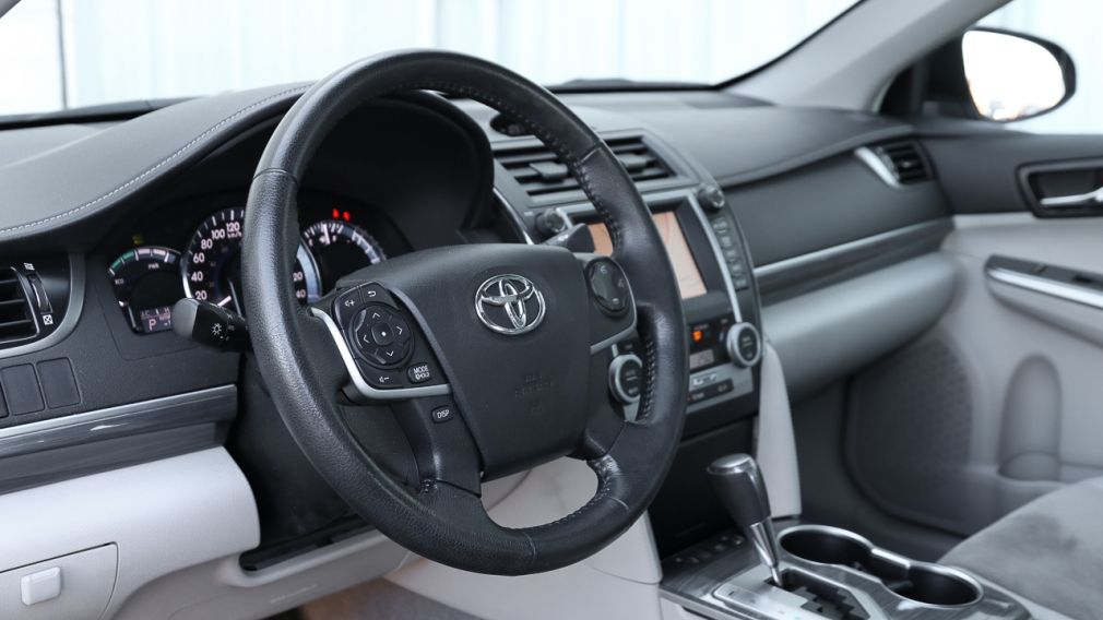 2013 Toyota Camry XLE HYBRIDE | TOIT - CUIR - SIEGES CHAUFFANT - BLU #10