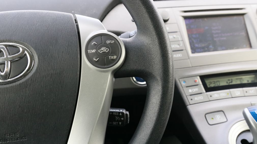 2012 Toyota Prius 5dr HB - HYBRIDE - AIR CLIMATISÉ - BLUETOOTH #14