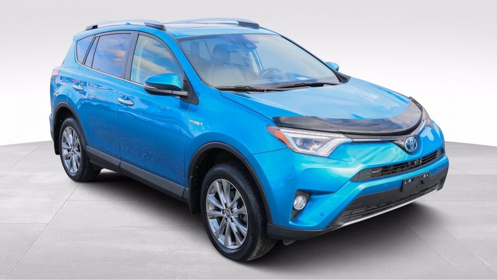 2016 Toyota RAV4 Hybrid HYBRIDE LIMITED | TOIT OUVRANT - CUIR - BANCS CHAU #0