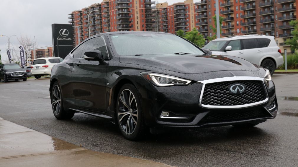 2017 Infiniti Q60 3.0t LUXE CUIR TOIT NAVI TECH DRIVER ASSIST #0