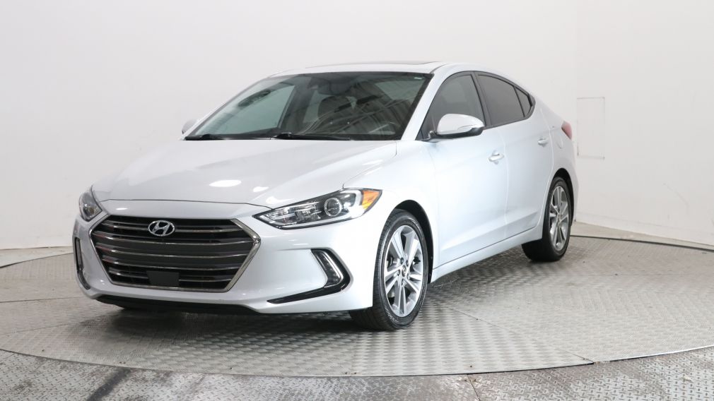 2018 Hyundai Elantra GLS AUTO A/C GR ÉLECT CUIR TOIT MAGS CAM RECUL #0